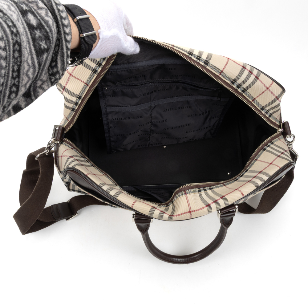 Burberry Large Travel Boston - Picture 10 of 10